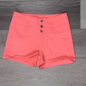 High waisted shorts